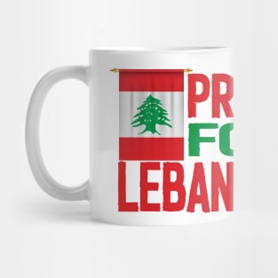 Pray for lebanon beirut explosion Mug